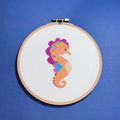 Stevie Cross Stitch Kit - Kutopia