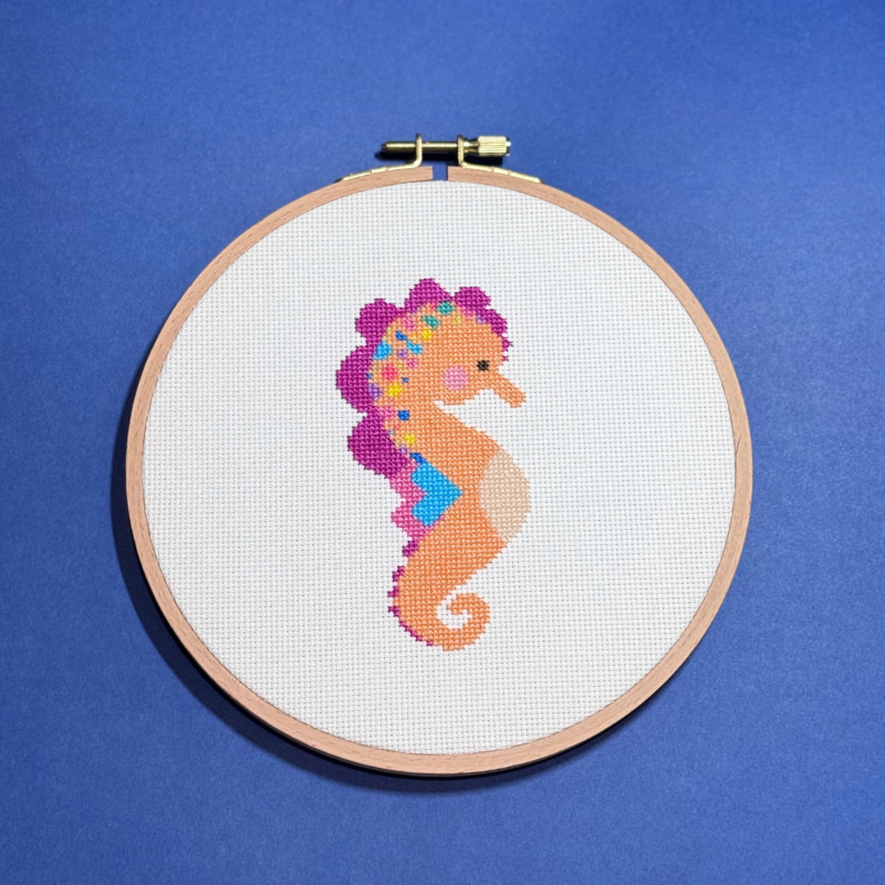 Stevie Cross Stitch Kit - Kutopia
