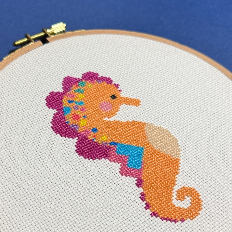 Stevie Cross Stitch Kit - Kutopia
