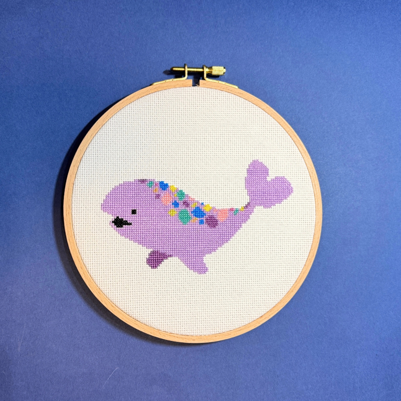 Winnie Cross Stitch Kit - Kutopia