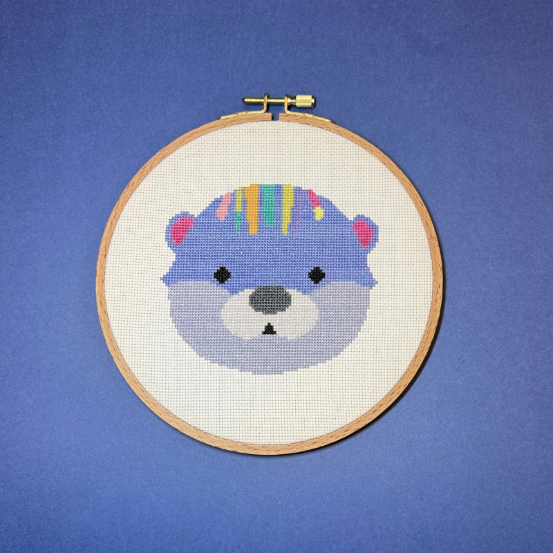 Owen Cross Stitch Kit - Kutopia