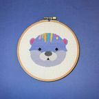 Owen Cross Stitch Kit - Kutopia