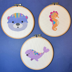 Owen Cross Stitch Kit - Kutopia
