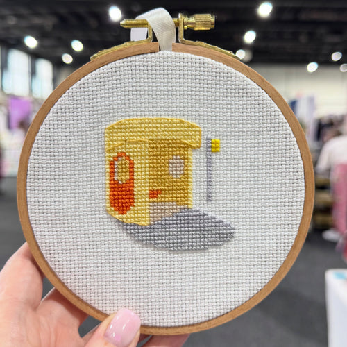 Canberra Bus Stop Cross Stitch Kit