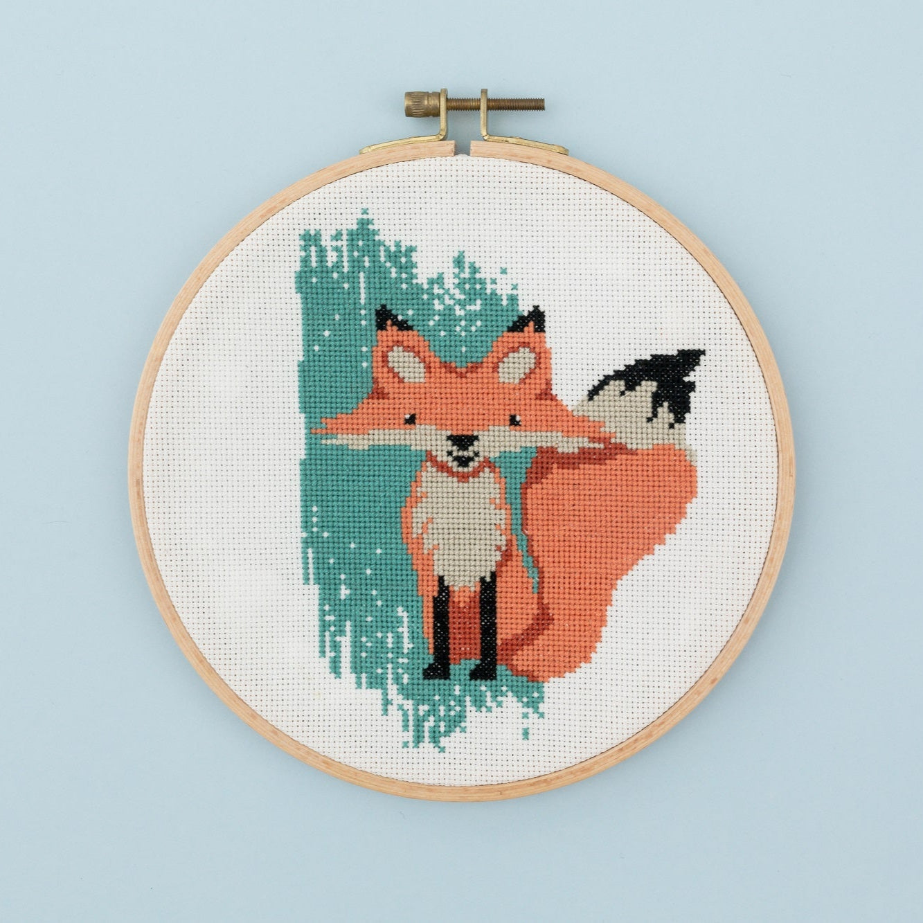 Fox Cross-Stitch Kit