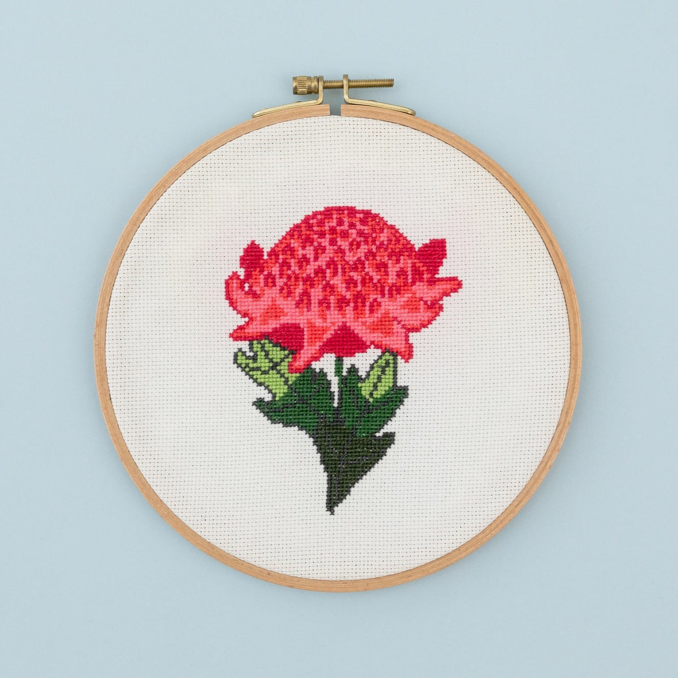 Waratah Cross-Stitch Kit