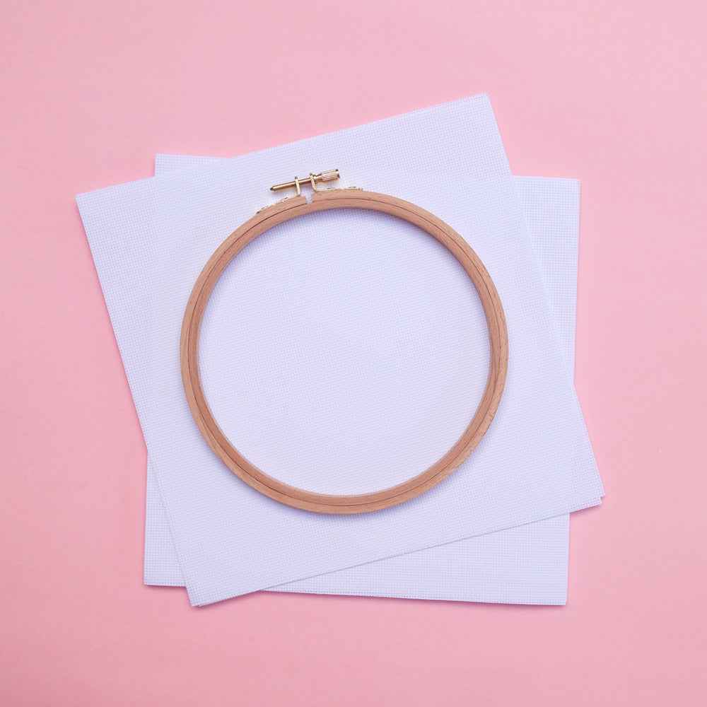 Hardwood Embroidery Hoop - 7 inch