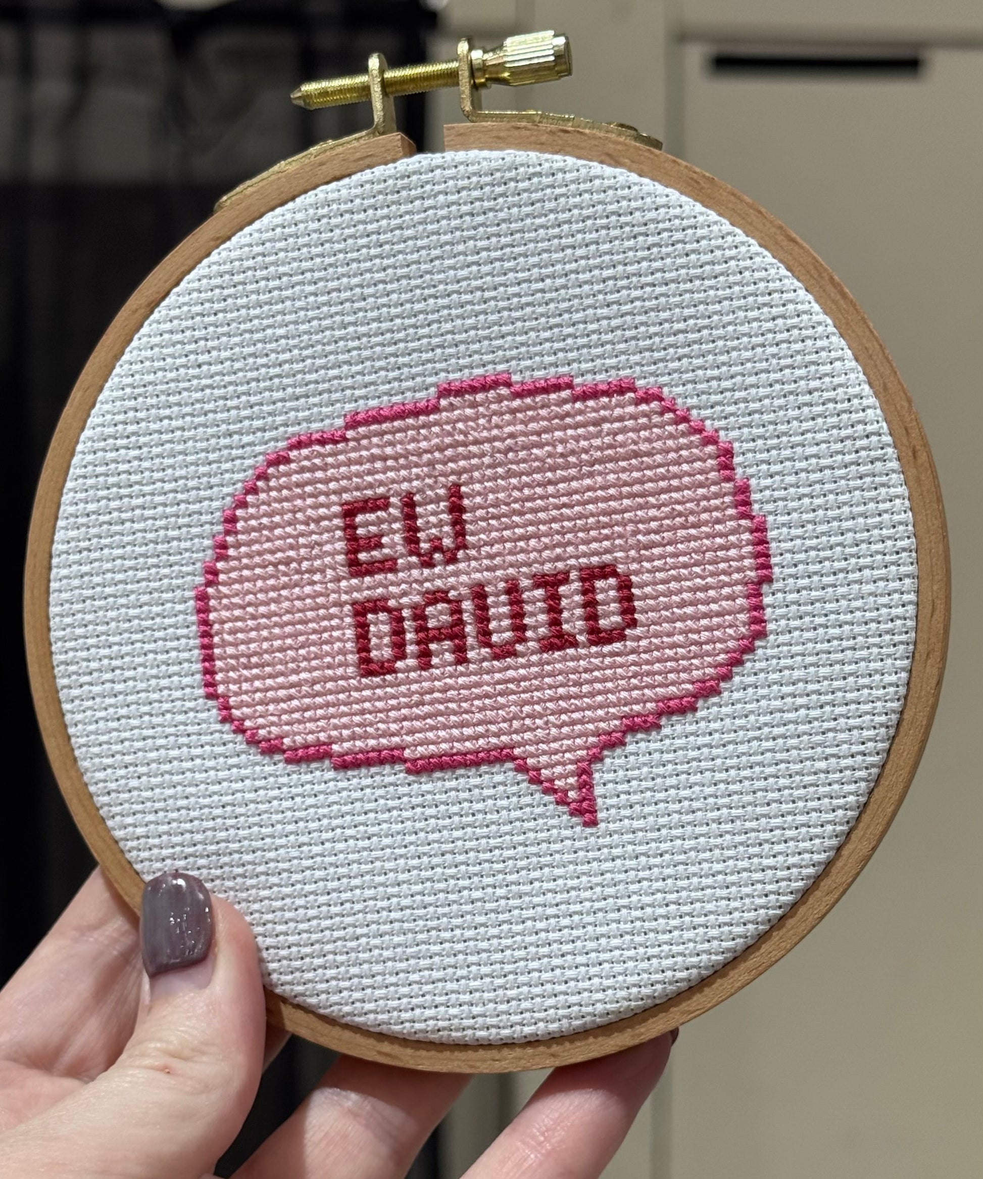 Ew David - Cross Stitch Kit