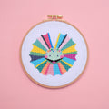 Frankie Cross Stitch Kit - Kutopia