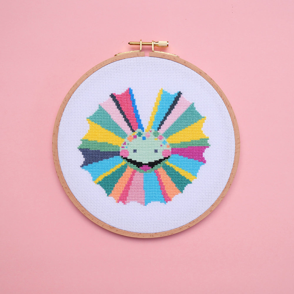 Frankie Cross Stitch Kit - Kutopia