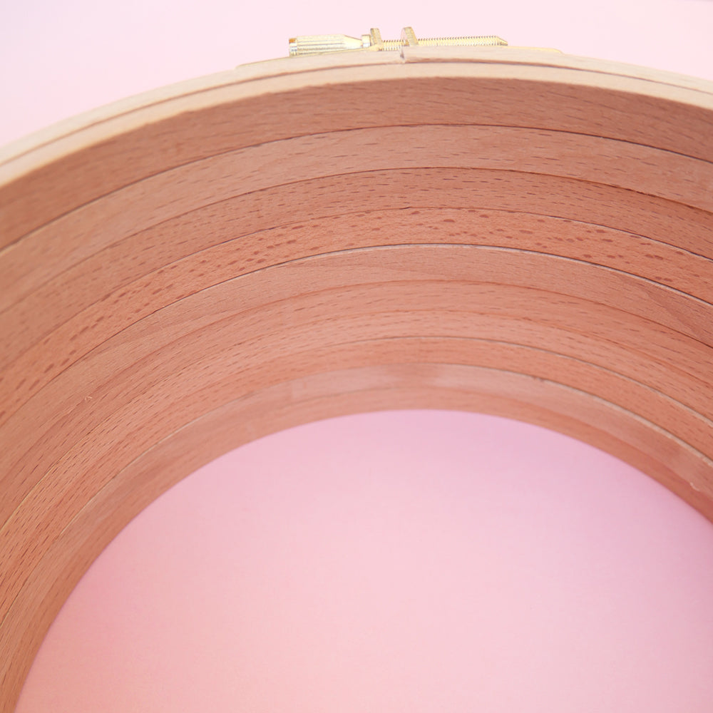 Hardwood Embroidery Hoop - 7 inch