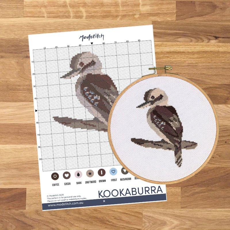Kookaburra Cross Stitch Kit