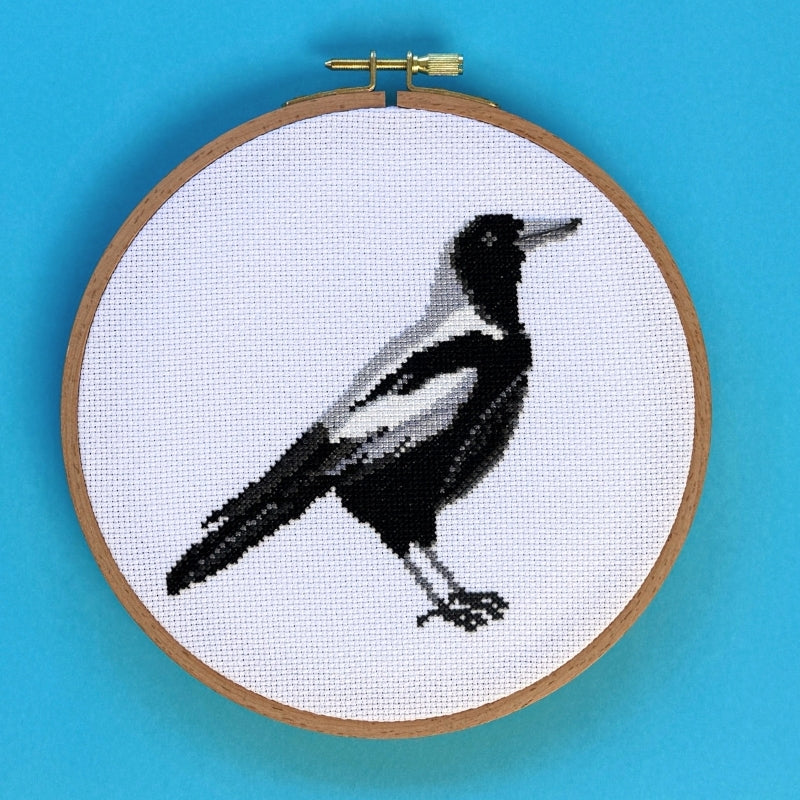 Magpie Cross Stitch Kit