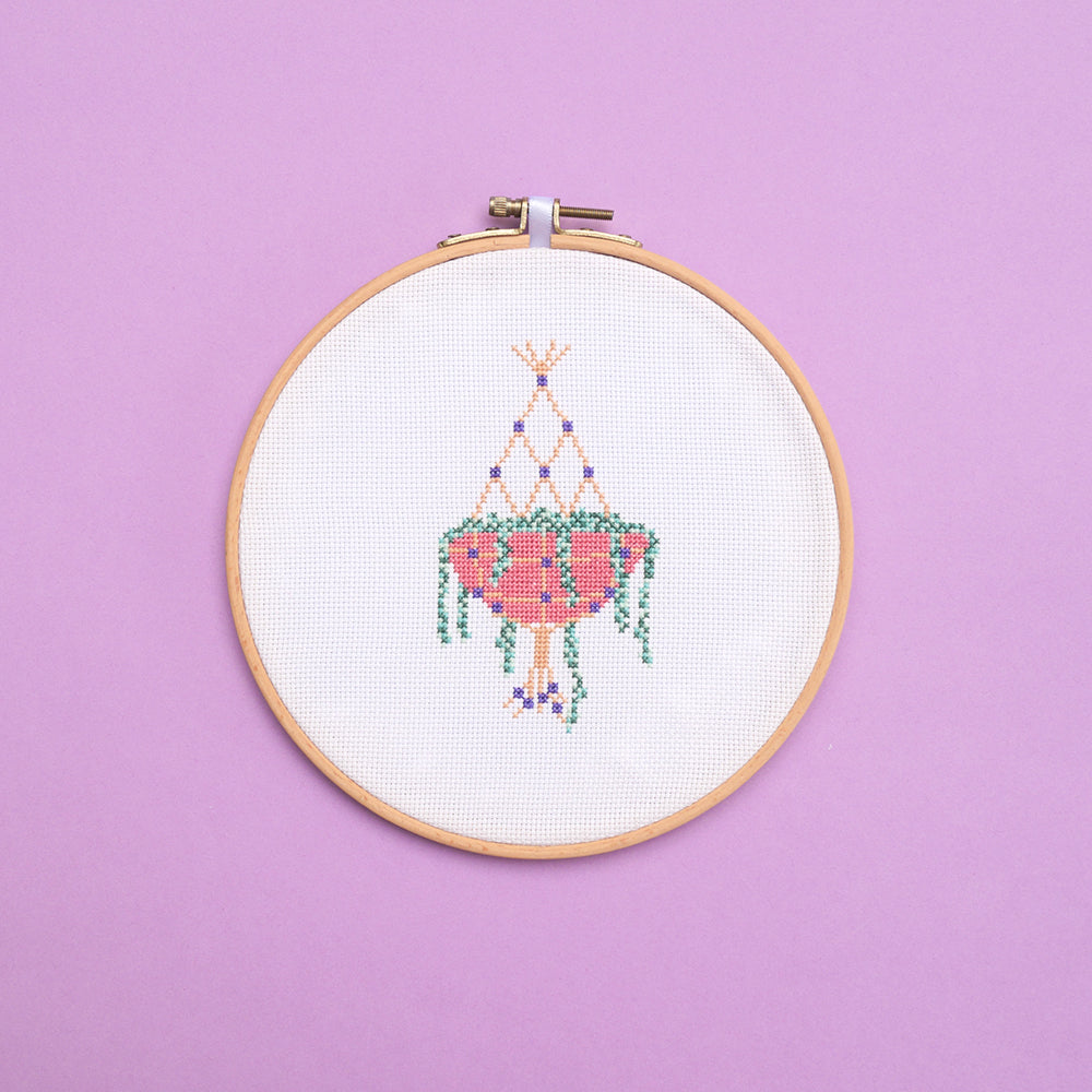 String of Pearls Cross Stitch Kit