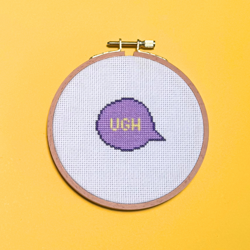 UGH! - Cross Stitch Kit