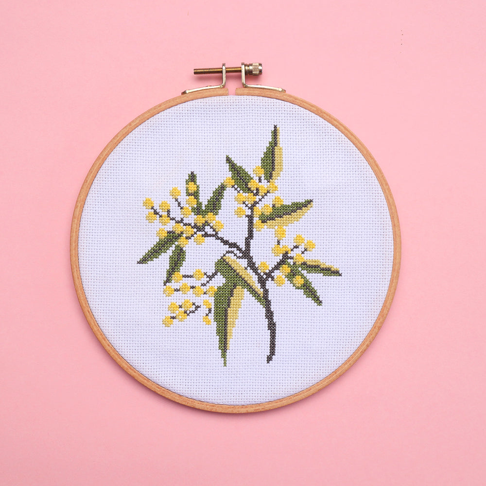 Wattle Cross-Stitch Kit
