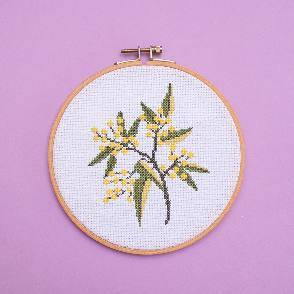 Wattle Cross-Stitch Kit